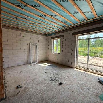 Одноповерховий дуплекс 80 м² на ділянці 2,5 сотки в Ворзелі