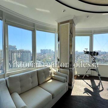 2к квартира‼️180м² Южная Пальмира‼️Панорама Аркадии,моря.ХАМАМ ЖК Южная Пальмира