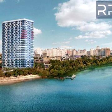 Продам видову на Дніпро 2к квартиру 75м2, ЖК Берег Дніпра, Грейт ЖК Берег Дніпра