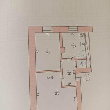 Продам 2-х кімнатну квартиру.