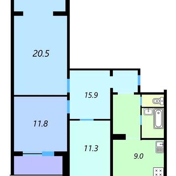 Продаж 3-х кім квартири вул. Беретті, 12