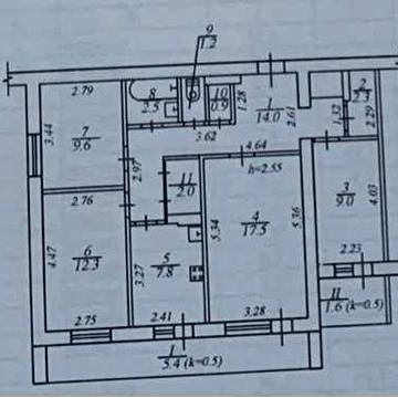Продаж 4 кім.квартири, район Дафі