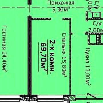 Продаж 2к Квартира Лесі Українки проспект ЖК Четыре сезона