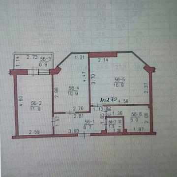 Продам двух комнатную квартиру ЖК Мариинский