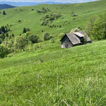 Будинок в горах з великою земельною ділянкою