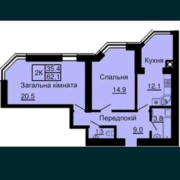 Є Оселя без комісії 2 кім.кв. 63 м2 в ЖК Софія Нова, Чабани, Теремки. ЖК Sofia Nova