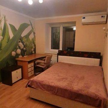 1-кімнатна квартира, 43 м. кв., 9-й поверх, новобудова, газ. опалення.