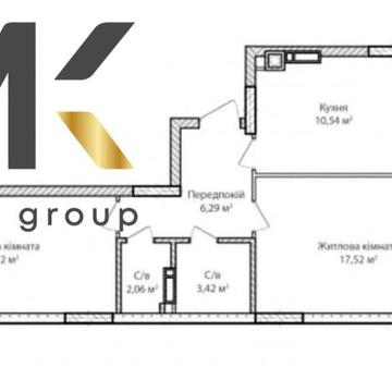 Продаєтся 2-кв. з ремонтом,2 поверх ,індивідуальне газове опалення! ЖК Синергія Сіті