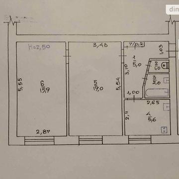 Продаж 2к Квартира Кустарний провулок