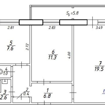 Продаж 2х кімнатної квартири Тростянецька,3