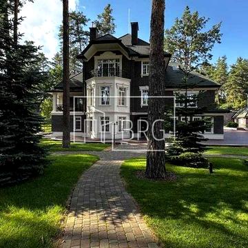 Продажа особняка с гостевым домом в сосновом лесу Рудыки без%