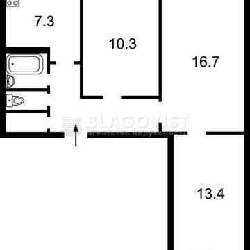 Мудрака Олега (Наумова Генерала), 37а! 3 кім.! 65 кв.м! Е-відновлення!