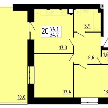 Продаж 2к Квартира Академіка Сергія Корольова вулиця