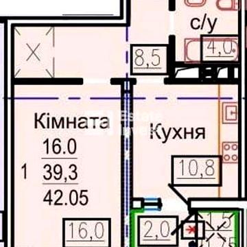 Продаётся 1-комнатная квартира в новостройке ЖК «Авиационный»