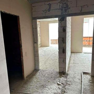 Новострой Полтава.Большая однокомнатная квартира 55m2.