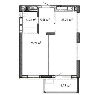 Продаж 1к Квартира Симоненка вулиця ЖК Krona Park 2