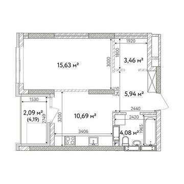 Продаж 1к Квартира Симоненка вулиця ЖК Krona Park 2