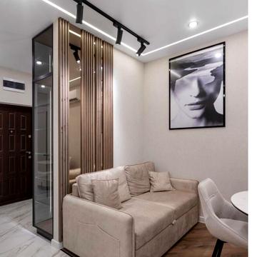 Однокімнатна квартира з сучасним ремонтом на Краснова