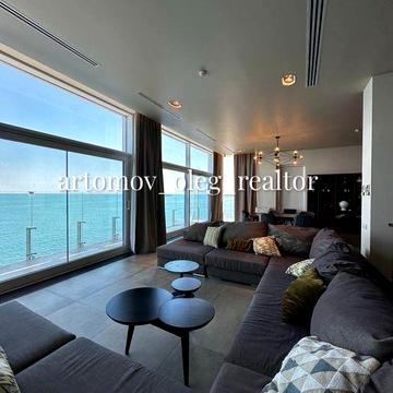 АРКАДИЯ‼️LUXURY Вилла/Дом,4-уровня‼️1-я линия МОРЯ‼️400м,гараж,террасы