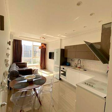 Аренда 1-комнатной квартиры в 8-й Жемчужине, 55 м², 11 этаж.