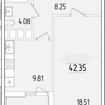 Продаж 1к Квартира Краснова вулиця ЖК Kadorr City