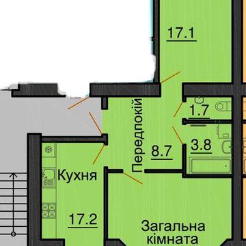 Чудовий вибір для сімʼї! Продається 2 к квартира ЖК Софія Клубний! ЖК Софія Клубний