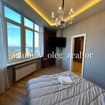 13 Фонтана,студия+спальня,60м2!Вид моря,Жк Фонтан/Море,ул.Львовская