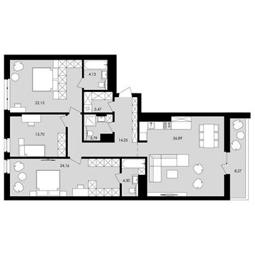 Продаж 3к Квартира Замарстинівська вулиця ЖК Avalon Yard