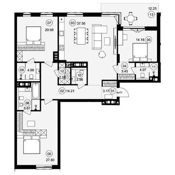 Продаж 3к Квартира Пасічна вулиця ЖК Avalon Magnolia