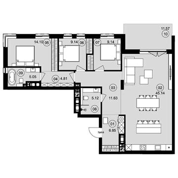 Продаж 3к Квартира Пасічна вулиця ЖК Avalon Magnolia