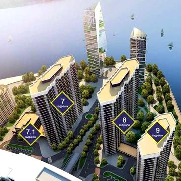ЖК Заречный, дом 7,. 2-х комнатная квартира ЖК Зарічний