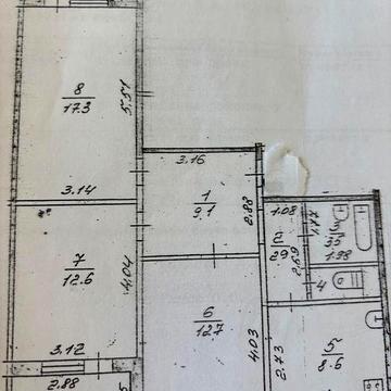 Продам 3-кімнатну квартиру на Масанах ЖК Незалежності, 56