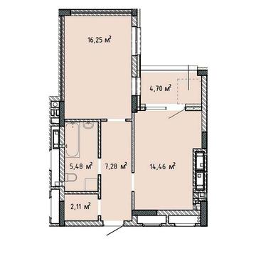 Продаж 1-к квартири 50м2 KronaPark2. Без комісії % ЖК KronaPark2