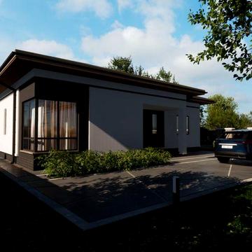 Одноповерховий будинок с.Лапаївка