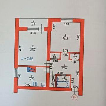 Продам 2к квартиру. ТОРГ+