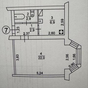 Продам 1 ком квартиру  АЭО. S
