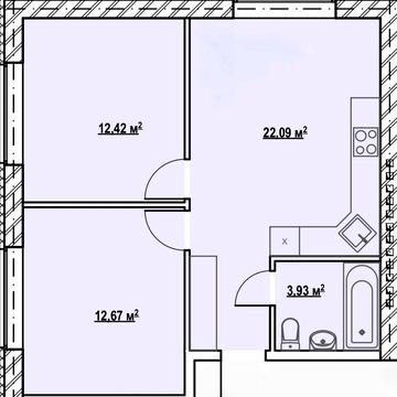 Продаж 2-кімнатної квартири за вигідною ціною Ірпінь! ЖК Comfort Hall