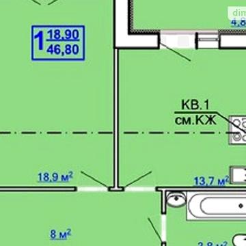 Продаж 1к Квартира Рогатинська Левада вулиця ЖК Рогатинский