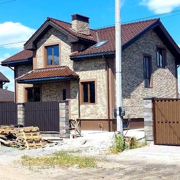 Продаж нового 2-пов будинку. Підвал. Гатне. Метро. 6 сот. Від забудовн