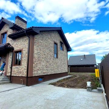 Продаж нового 2-пов будинку. Підвал. Гатне. Метро. 6 сот. Від забудовн