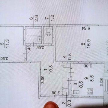 Продаж 2х кімнатної квартири, Павлоград, Західнодонбаська 47
