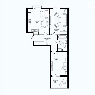 Продаж 2к Квартира Роксолани вулиця ЖК Lumierra residence
