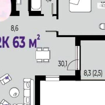 Продаж 2к Квартира Тараса Шевченка вулиця