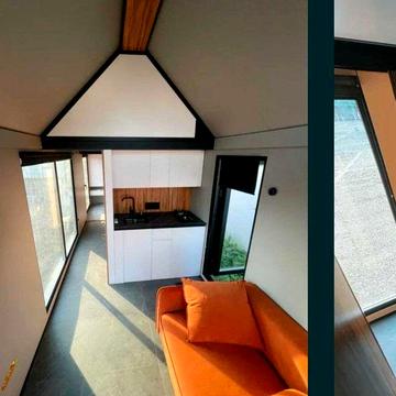 Продам унікальний майже двоповерховий Модульний будинок на колесах