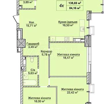 Продажа квартиры, ЖК «Новопечерские Липки», Печерский р-н, БЕЗ %