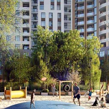 Краснова,Кадорр Сити,ЖК 68 жемчужина,вид на ипподром.Кухня 16 м.Восток ЖК 68 жемчужина