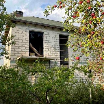Будинок (недобудований) із земельною ділянкою