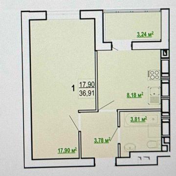 Власник. Продам 1 кім. кв. ЖК Гідропарк  або  обмін на 2 кім. кв. ЖК Гидропарк