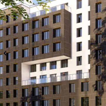 1-к квартира біля великого сквера та річки, розтермінування