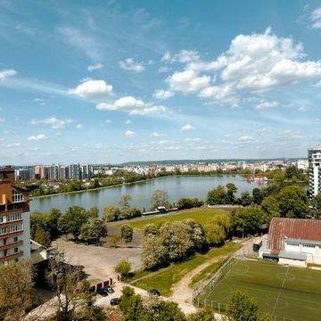 Краєвидна 3к, 108м.кв, кухня-студія 30м.кв.